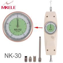 High Quality NK-30 Analog Dynamometer Measuring Instruments Thrust Push Pull Force Gauge Tester Tension Meter 2024 - buy cheap