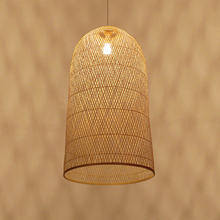 Southeast Asia Bamboo Pendant Lamps LED Wood Wicker Pendant Lights Dining Room Home Deco Hanging Lamp Kitchen Fixtures Luminaire 2024 - buy cheap