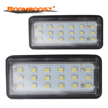 Para Toyota Land Cruiser 120 Prado Land Cruiser 200 apto para Lexus LX470 GX470 2 piezas licencia de Número de coche LED kit de luz de placa 18SMD 2024 - compra barato