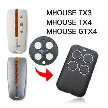 Пульт дистанционного управления MHOUSE TX3 TX4 GTX4, пульт дистанционного управления для гаражных дверей, 433 МГц 2024 - купить недорого