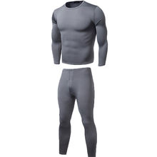2018 New Style Fashion Hot Men's Solid Thermal Underwear Long Sleeve Top 2 Pieces O Neck Long Pants Set 2024 - buy cheap