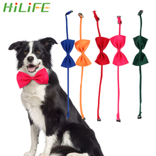 HILIFE Adjustable Neck Strap Pet Cat Dog Collar Bow Tie Necktie Clothes Puppy Pets Neck Tie Cat Dog Grooming Accessories 2024 - buy cheap