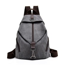 2019 Female Canvas Backpacks For Girls Sac A Dos School Bags For Girl Mochilas Casual Daypack Travel Shoulder Bag Women Backpack 2024 - buy cheap