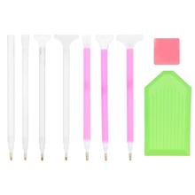 DIY Diamond Painting Accessories 5D Diamond Painting Cross Stitch Embroidery Pen Tools Set Mosaic Paste Glue Pen Kit 2024 - buy cheap