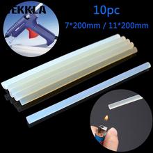 Glue sticks 10Pcs/Set 200mm Hot Adhesive White Melt High Power Glue Sticks For Electric Glue Gun Craft Album DIY Repair Tools E3 2024 - buy cheap