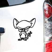 Cartoon Mouse Car Sticker Vinyl Waterproof Funny Bomb for Cars Styling Personalized Motorcycle Tuning Creative Ornament 2024 - buy cheap