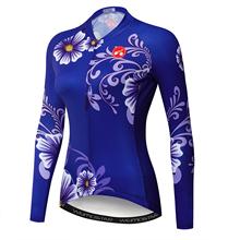 Winter Thermal Fleece Women Long Sleeve Cycling Jersey Clothing Bicycle Outdoor Mountain Road Uniform Bike Triathlon Wear 2024 - buy cheap