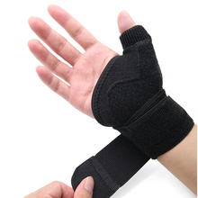 Drop shipping Hand Palm Wrist Brace Posture Corrector Adjustable Aluminium Thumb Splint Hand Support Recovery Brace Protection 2024 - buy cheap