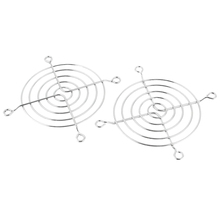 2 x металлическая проволока защитная сетка для защиты пальцев ПК Вентилятор Кулер 2024 - купить недорого