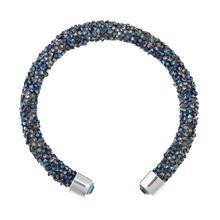 Pulseira de punho de cristal aberta, braceletes femininos, de moda, joia, presente 2024 - compre barato