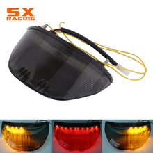 Luz trasera de 5 líneas para motocicleta, intermitentes, luz Led integrada, lámpara intermitente para HONDA CBR600RR 03-06 CBR1000RR 04-07 2024 - compra barato