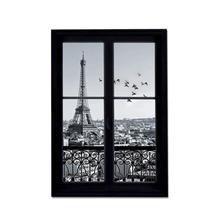 1Pc Wall Decals Paris City Removable 3D Window Eiffel Tower Wall Stickers Art Decor Vinyl Decals for Mural Child Room Kids 2024 - buy cheap