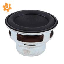 dolity 45mm 4Ohm 8W Full Range Audio Speaker Round Loudspeaker 18 Coil Rubber Edge 2024 - buy cheap