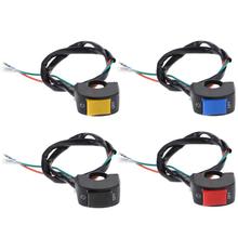 12V 22mm 2 Wires Motorcycle Handlebar On/Off Button Switch for LED Headlight Fog Lamp Car Styling Switch Headlight Fog Light 2024 - buy cheap