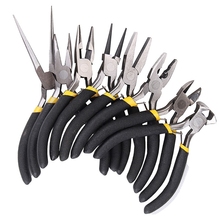 8Pcs/Set Jewelry Pliers Needle Round Bent Nose Beading Making Diy Craft Tool Kit 2024 - buy cheap