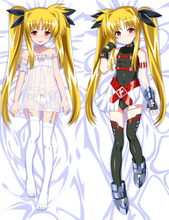 Japonês Anime Magical Girl Lyrical Nanoha Destino Testarossa Harlaown Dakimakura fronha caso sexy girl abraço corpo fronha 2024 - compre barato