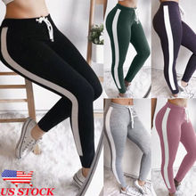 2018 New Women's Workout Women Middle Waist Fitness Leggings Pants Clothes 2024 - buy cheap