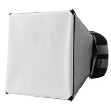 Universal Flash Light Diffuser Softbox , Foldable Photo Studio Light Soft Box PVC for Canon for Nikon for Sony Olympus 2024 - buy cheap