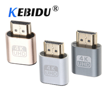 Kebidu-adaptador de plug virtual compatível com hdmi, 60hz, vga, 1.4, ddc, edid, display, emulador para mineração 2024 - compre barato