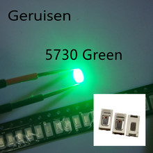 5730/5630 SMD Green LED Light Emitting Diode SMD LED 5730 Green Surface Mount Led 520-575NM 2.0-3.6V Ultra Birght Led 500PCS 2024 - buy cheap