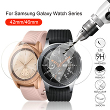 Película de vidro temperado para samsung watch, película protetora de vidro para galaxy watch 42mm 46mm 42mm 46mm 2024 - compre barato