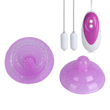 Soft Silicone Vibrating Breast Massager Clitoris Nipple Flirting Stimulation Bullet Vibrator Sex Toys for Women Breast Enlarger 2024 - buy cheap