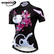 Weimostar Cycling Jersey Top Women Summer Pro Team Bicycle Clothes Short Sleeve MTB Bike Jersey Shirt Quick Dry Cycling Clothing 2024 - buy cheap