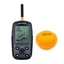 Buscador de peces profesional para exteriores, Sensor de buscador de peces inalámbrico recargable, Sonar Echo Sound, 125kHz 2024 - compra barato