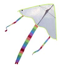Novelty Diy Painting Kite Fun Outdoor Spring Travel Nylon Triangle Kite Flying Gadget Kids Parents Interactive Ideal Gift 2024 - buy cheap