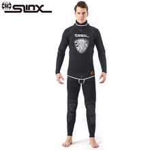 Slinx conjunto de roupa de mergulho, 2 peças, manga longa, 5mm, jaqueta, calça vendida separadamente, calor, inverno, traje de mergulho, adivinhação de surf 2024 - compre barato