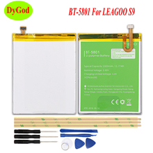 3300mAh For LEAGOO S9 BT-5801 Battery Smart Phone High Quality Replacement Batteria For LEAGOO S9 with Tools Set 2024 - buy cheap