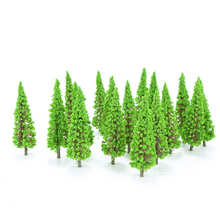 150pcs Mini Architectural Plastic Green Trees Scale Models Garden Decoration Train Railroad Landscape Scenery Layout Tree Toys 2024 - buy cheap