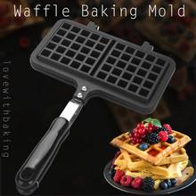 Molde de waffle antiaderente, forma de prensa para ovos, ferramenta de bolha para assar, café da manhã, máquina de bolo de alta qualidade 2024 - compre barato