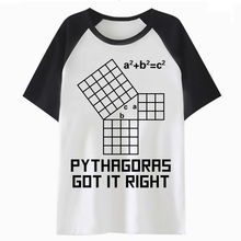 Math t shirt streetwear men hop tee male top clothing tshirt hip harajuku funny for t-shirt PF4474 2024 - buy cheap