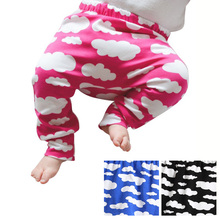 Clouds Printed Harem Pants Trousers Bottom Leggings Newborn Toddler Boy Girl PP Leggings Sweatpants Cotton Baby Trousers Clothes 2024 - buy cheap