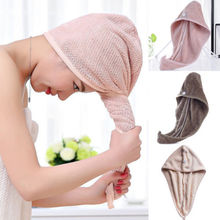 Super Absorbent Hair Quickly Drying Towel Turban Bathing Cap Bathrobe Hat Head Wrap Gift Hair Towel 2024 - buy cheap