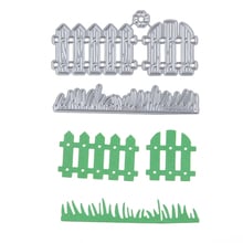 Fence Grass Dies scrapbooking New Arrival Metal Cutting Dies New 2019 Design Craft New Cutting Dies For Card Cut Metalwork 2024 - buy cheap