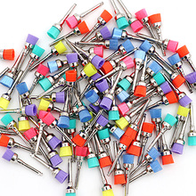 50/100pcs Colorful Nylon Latch Small Flat Polishing Polisher Prophy Brushes Dentist Product Wholesale Tool Dental Lab Materials 2024 - buy cheap