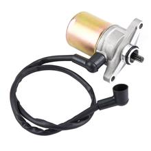 Motor de Partida Elétrico Liga de Zinco-ferro Da Motocicleta Partida Elétrica Do Motor de Arranque para GY6 50cc/60cc Motor Novo chega 2024 - compre barato