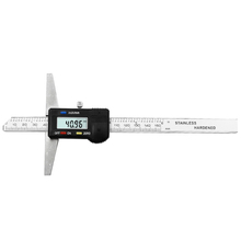 0-150Mm 6 Inch Metric Imperial Digital Depth Vernier Caliper Micrometer Stainless Steel Electric Digital Depth Gauge tool 2024 - buy cheap