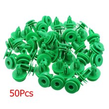 50Pcs Car Door Panel Trim Fasteners Plastic Green Clips for Chrysler WJ For Jeep Grand Cherokee 2024 - buy cheap