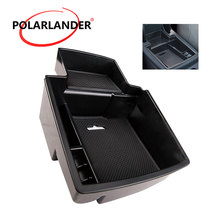 Car styling  handrail tray auto accessories Central armrest storage box container holder organizer for Audi Q5 2024 - buy cheap