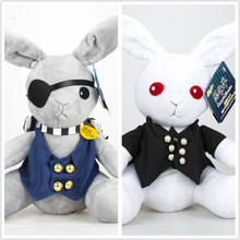 Black Butler plush toy amime Ciel Phantomhive Sebastian Michaelis rabbit doll cosplay 30cm cute soft pillow for gift 2024 - buy cheap