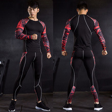 Men's Long johns Winter Thermal Underwear Set  Sport Base layer Thermal Compression Tights Underwear Fitness Training Sportwear 2024 - buy cheap