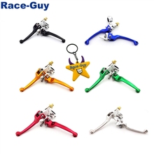 CNC Alloy Folding Brake Clutch Handle Lever For 50cc 70 90 110 125 140 150cc 160cc Chinese Pit Dirt Trail Motor Bike Motorcycle 2024 - buy cheap