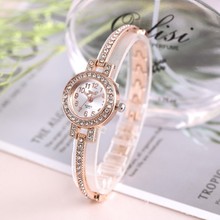 Reloj de pulsera de lujo para Mujer, cronógrafo dorado con diamantes, marca superior, 2021 2024 - compra barato