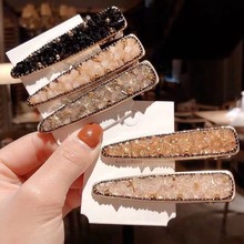 Fashion Luxury Tiny Crystal Barrettes for Women Waterdrop Hairpins Girls Hair Clips Clamp Barrette Accessories Hairgrip Headwear 2024 - buy cheap