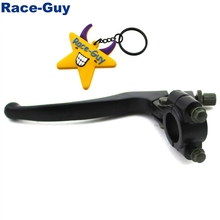 Alloy 7/8'' 22mm Left Clutch Lever Handle Perch For Motocross KX60 KX65 KX80 KX85 KX100 KX125 Pit Dirt Motor Bike 2024 - buy cheap