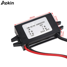 DC-DC Converter Step Down Module 12V to 5V Micro USB Output Buck Power Adapter for GPS 2024 - buy cheap