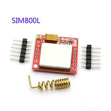 Módulo SIM800L GPRS GSM, placa de núcleo de micro-SIM, cuatro bandas, puerto de serie TTL 2024 - compra barato